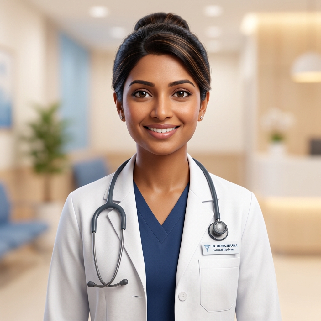 Ayurvedic Female Doctor Consultation